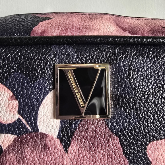 Victoria's Secret Black Crossbody Bag with Floral Design - Picture 8 of 8